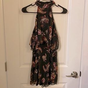 Charlotte Russe High Neck Romper